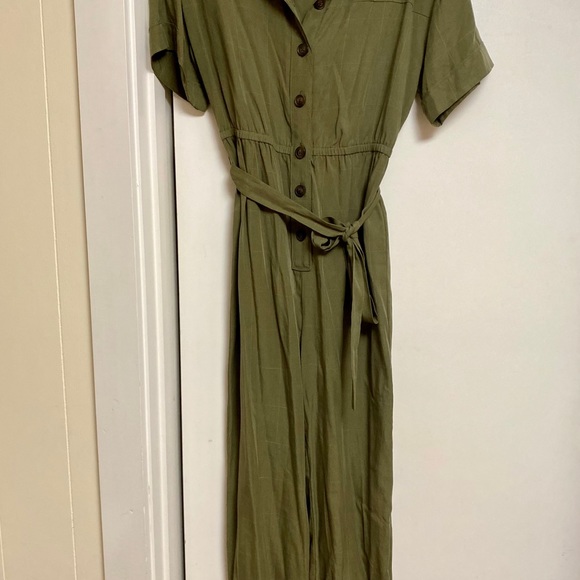 Madewell Short Sleeve Belted Jumpsuit - Picture 5 of 6